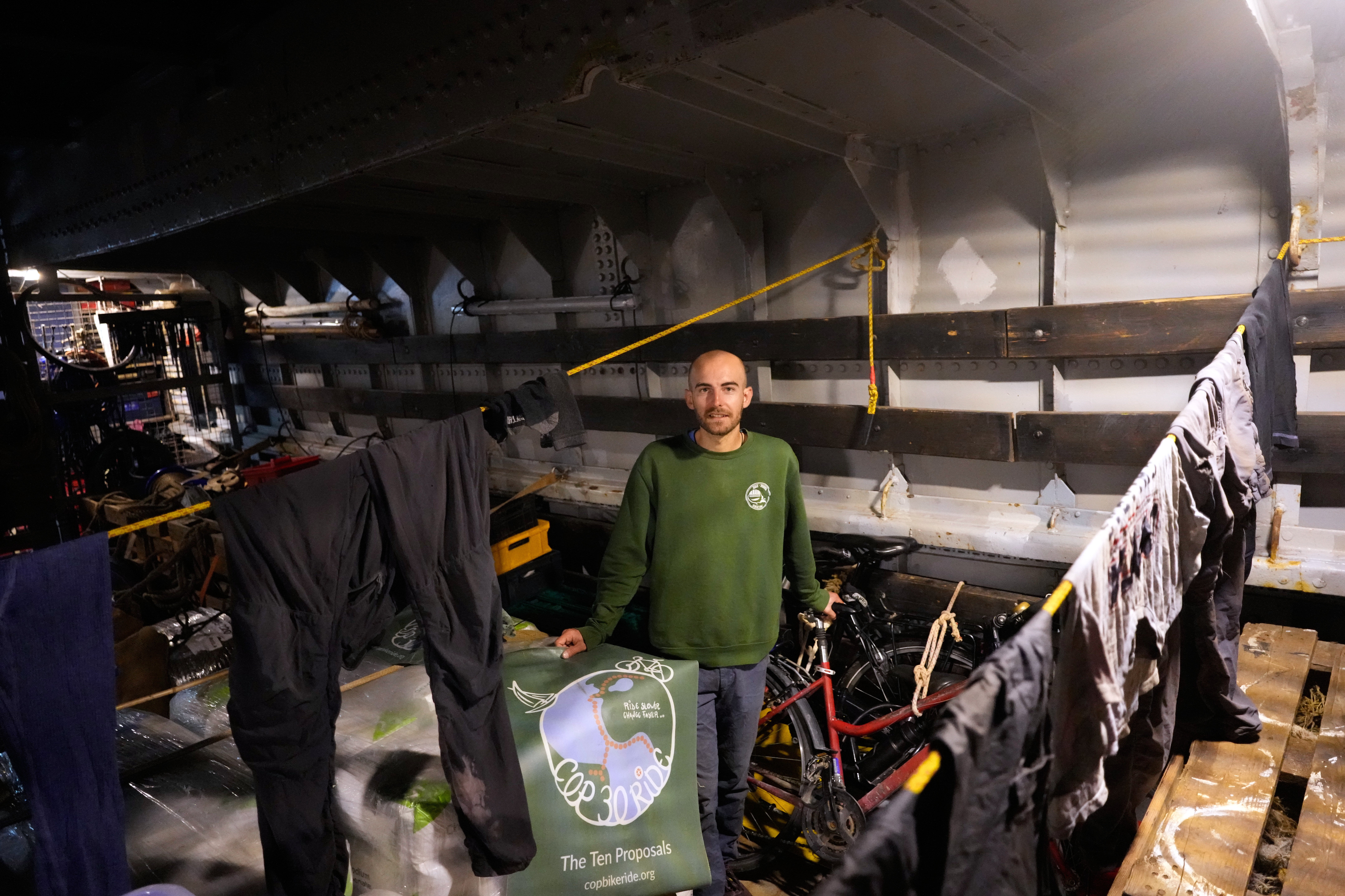 Climate COP30 Bike and Sail