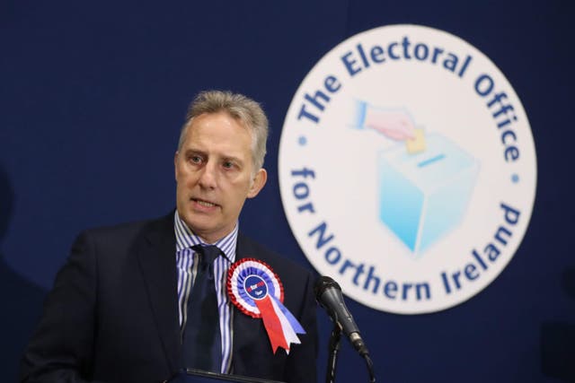 Former DUP MP Ian Paisley (Niall Carson/PA)