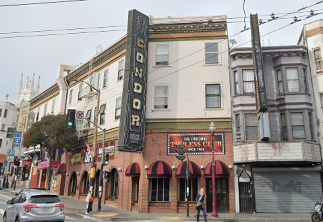 <p>The manager of the Condor Club, which claims to be the first topless bar in the U.S., was found dead in the street not far from his home, police say.</p>