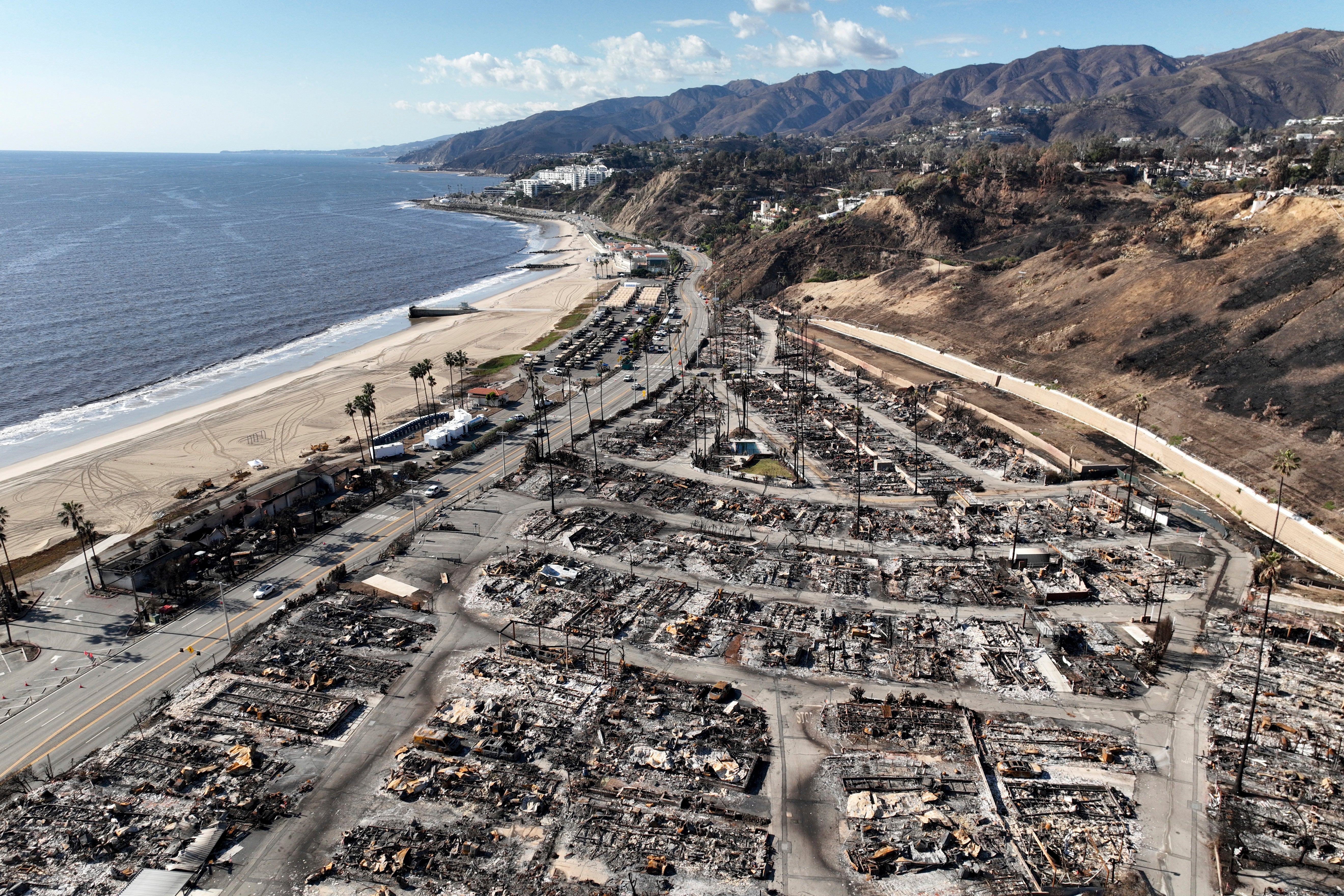 Investigators are still working to determine the cause of the Palisades blaze or the Eaton Fire, which broke out the same day in the community of Altadena and killed 18 people.