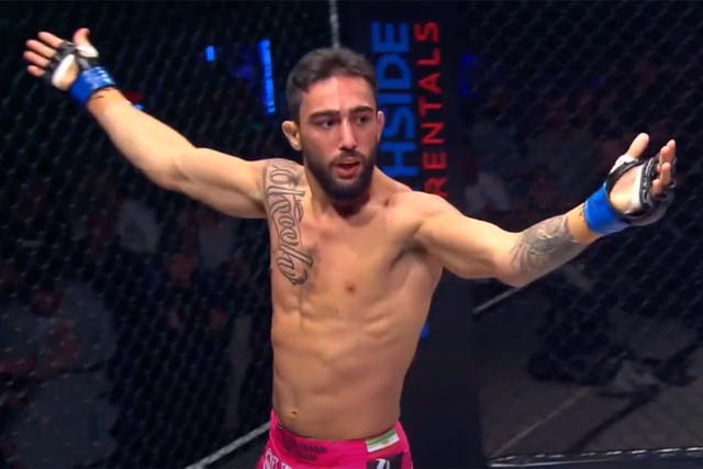 <p>Suman Mokhtarian fought twice in the UFC, once in 2018 and once in 2019</p>
