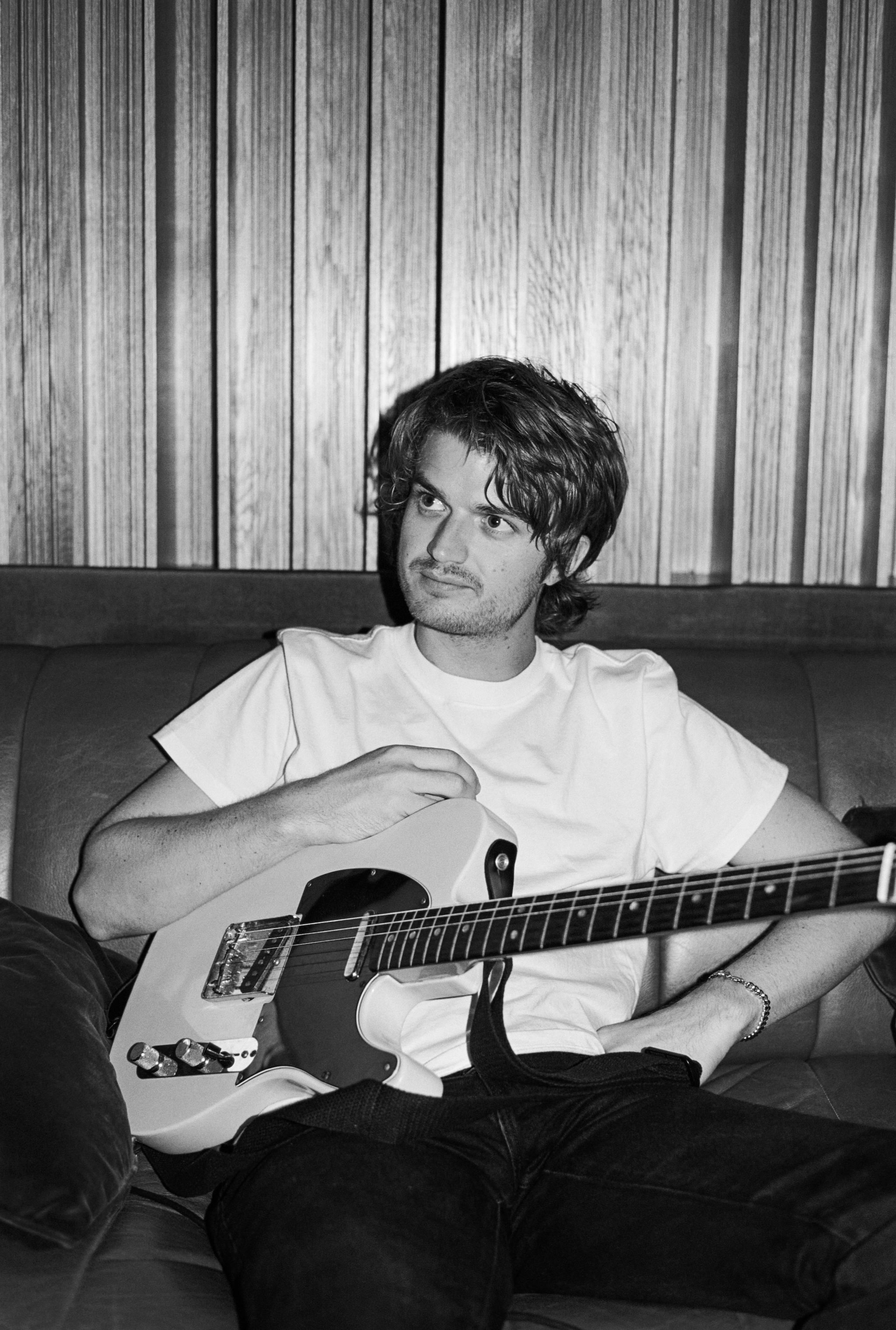 Studio time: Joe Keery has released four albums as Djo
