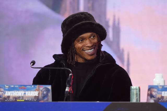 Anthony Yarde will fight David Benavidez for the WBC belt in Riyadh (Bradley Collyer/PA)