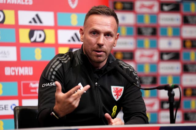 Wales manager Craig Bellamy says his team will not be Wembley “tourists” against England (John Walton/PA)