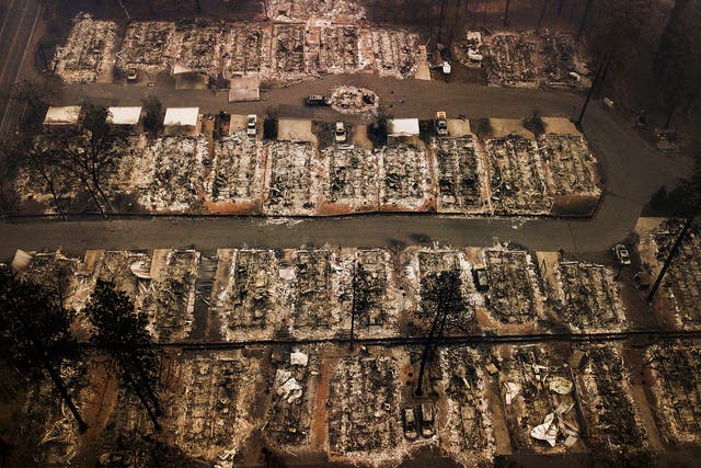 California-Most Destructive Wildfires