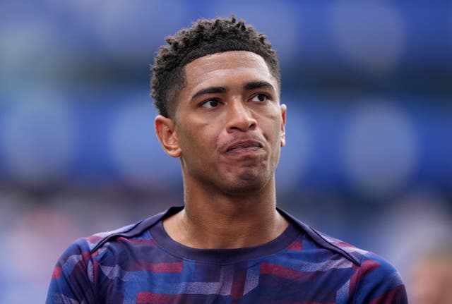 <p>Jude Bellingham is set to compete with Morgan Rogers to be England’s No 10 (Bradley Collyer/PA)</p>