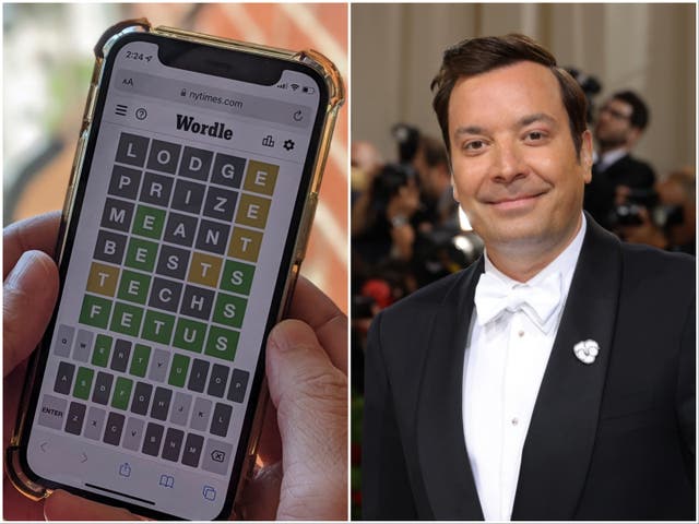 <p>Jimmy Fallon to reportedly produce a Wordle TV show </p>