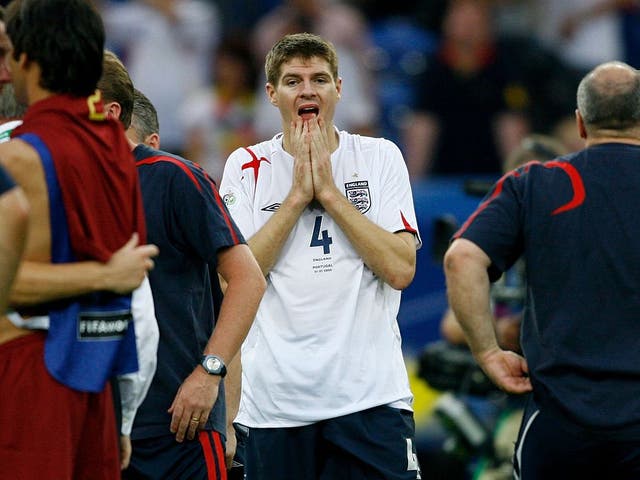 <p>Steven Gerrard never came particularly close to England glory as part of the Golden Generation</p>