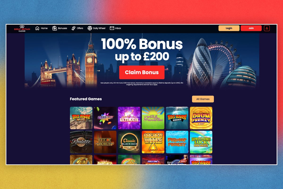 Great Britain Casino Bonus: 100% Bonus Deposit Match Up To £200 – UK Times Great Britain Casino Bonus: 100% Bonus Deposit Match Up To £200 – UK Times