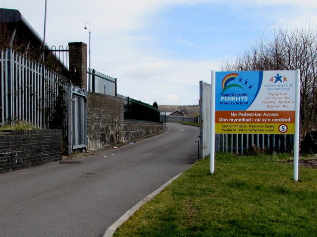 <p>Penrhys Primary School remains shut after the death of one of its pupils </p>