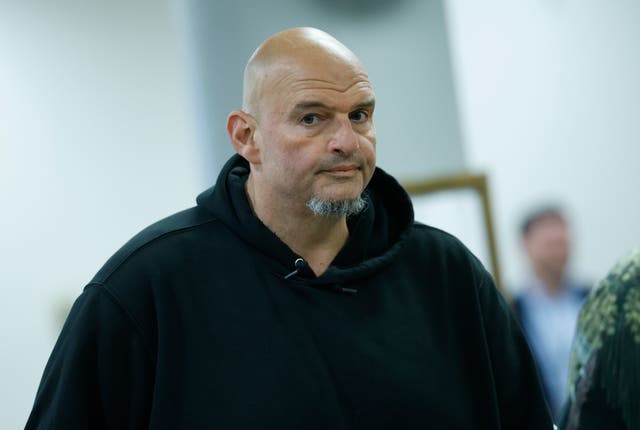 <p>Pennsylvania Sen. Democratic John Fetterman at the U.S. Capitol on Wednesday on October 8 2025</p>