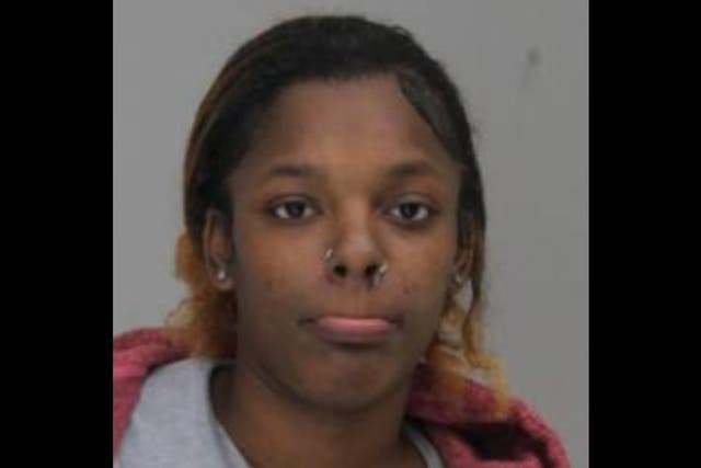 <p>Authorities say Keona Hampton, 22, shot and killed another woman after they got into an argument at a shopping center in Dallas.</p>