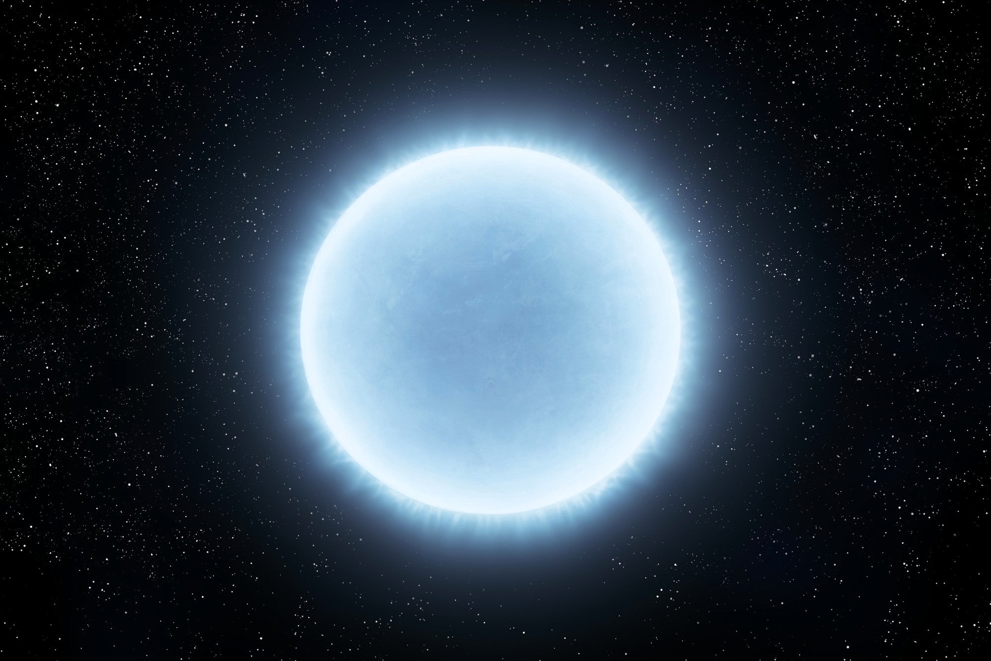 Stars typically contain a small percentage of heavier elements like carbon and iron
