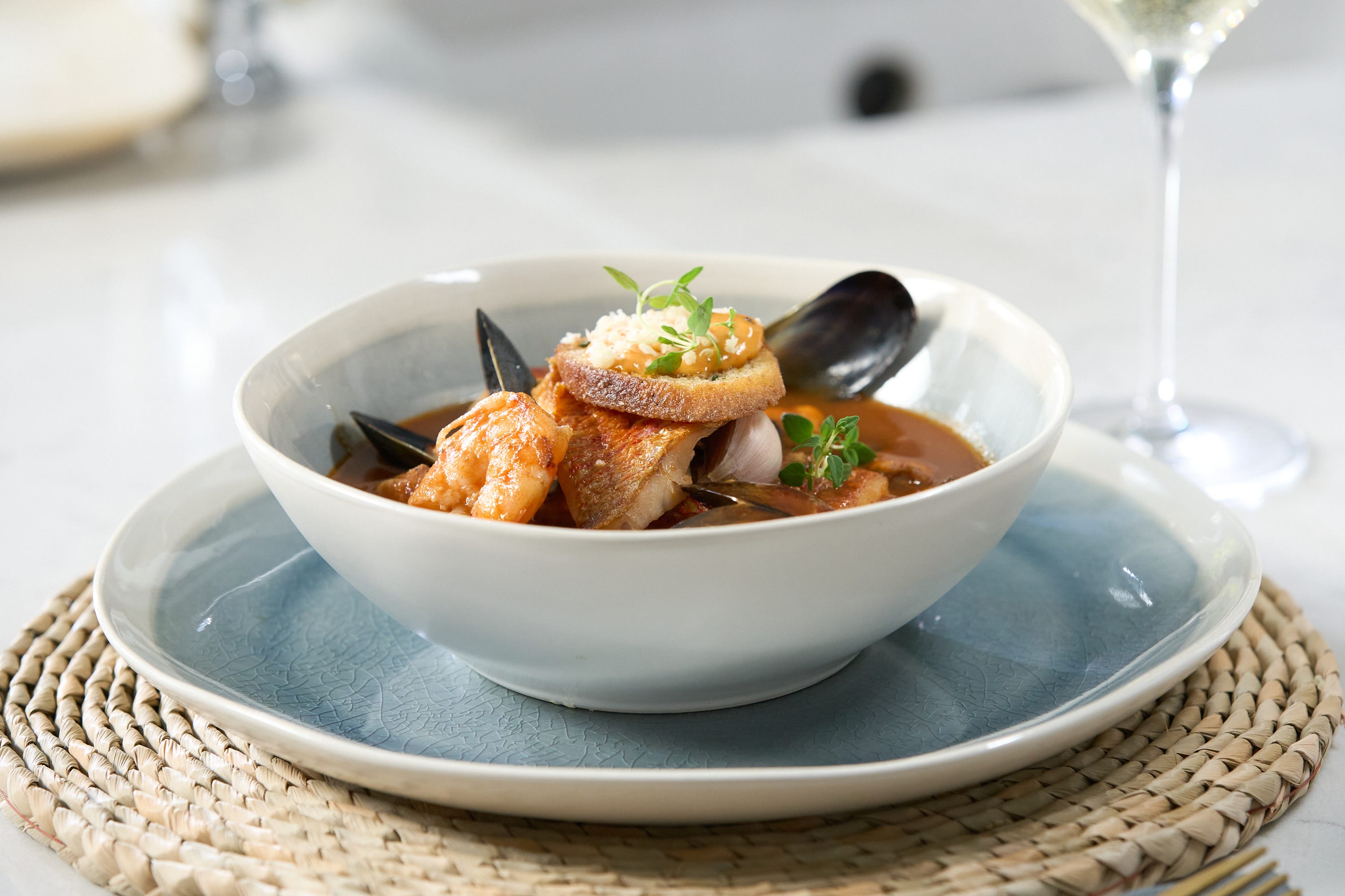 Matt Tebbutt’s briny, saffron-tinted fish soup – seaside comfort, elevated to dinner-party status