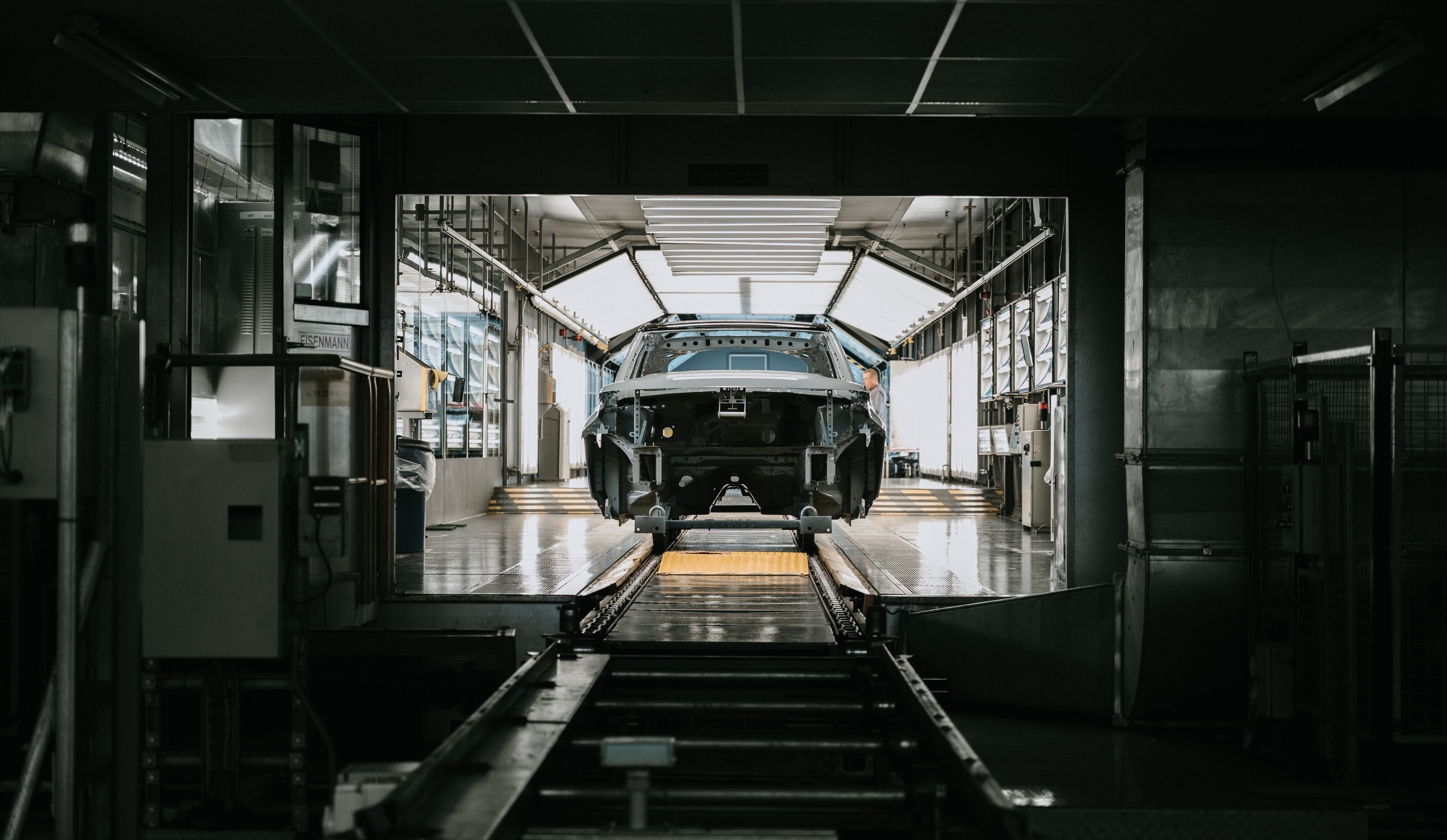 JLR’s Halewood vehicle production site, which will restart on Monday