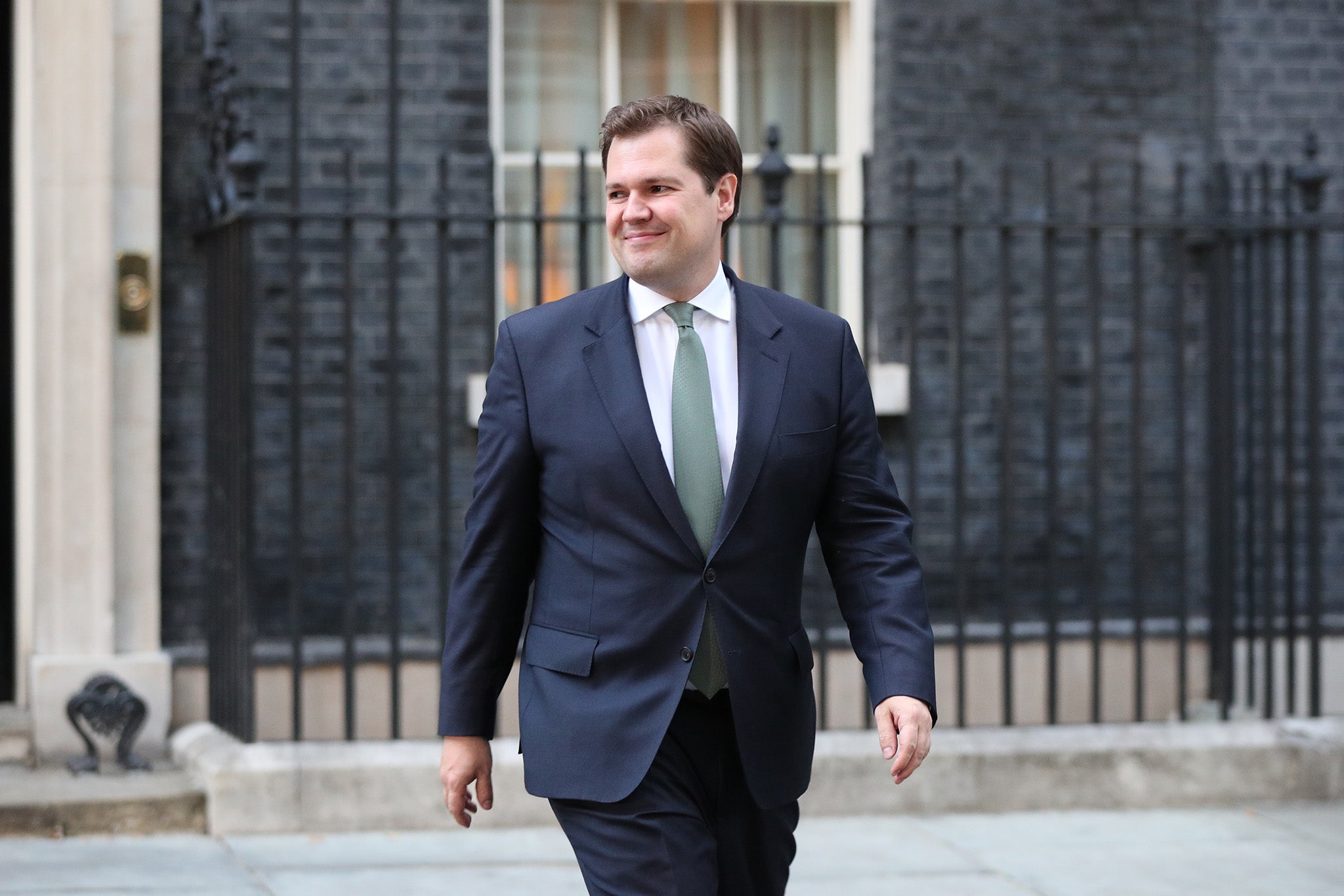 Pumped up Robert Jenrick as housing secretary