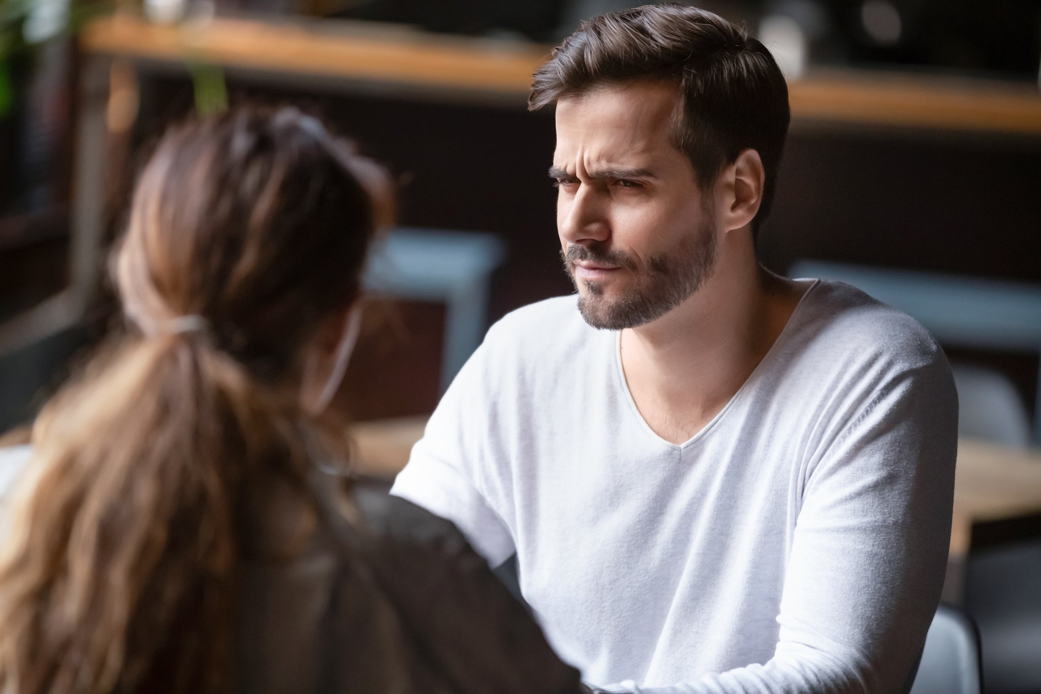 Around 40% of men said intelligence in a partner was a green flag.