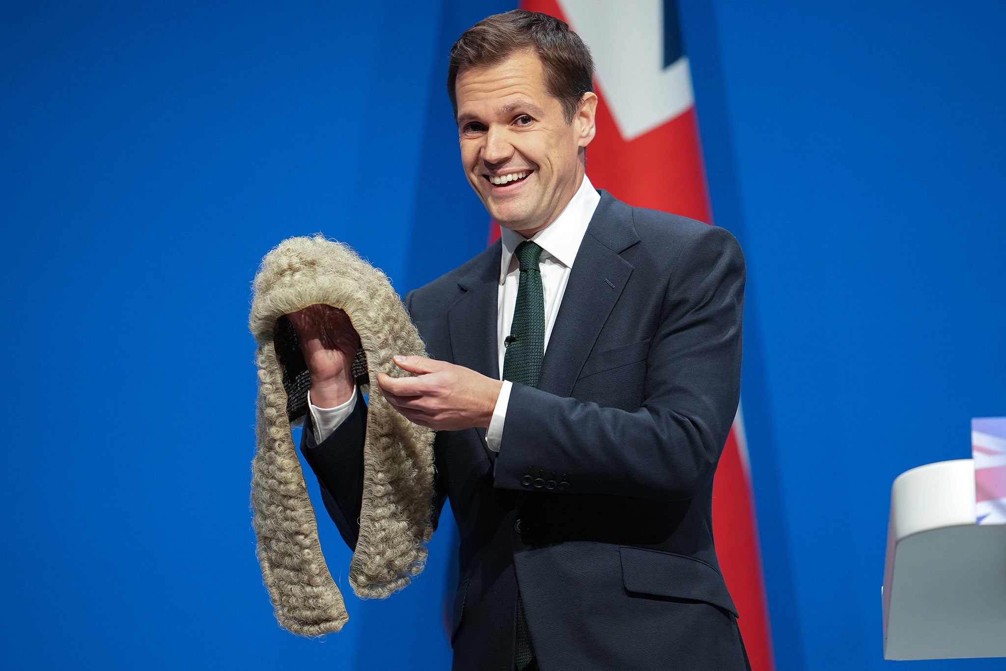 Jenrick attacked the judiciary in his conference speech