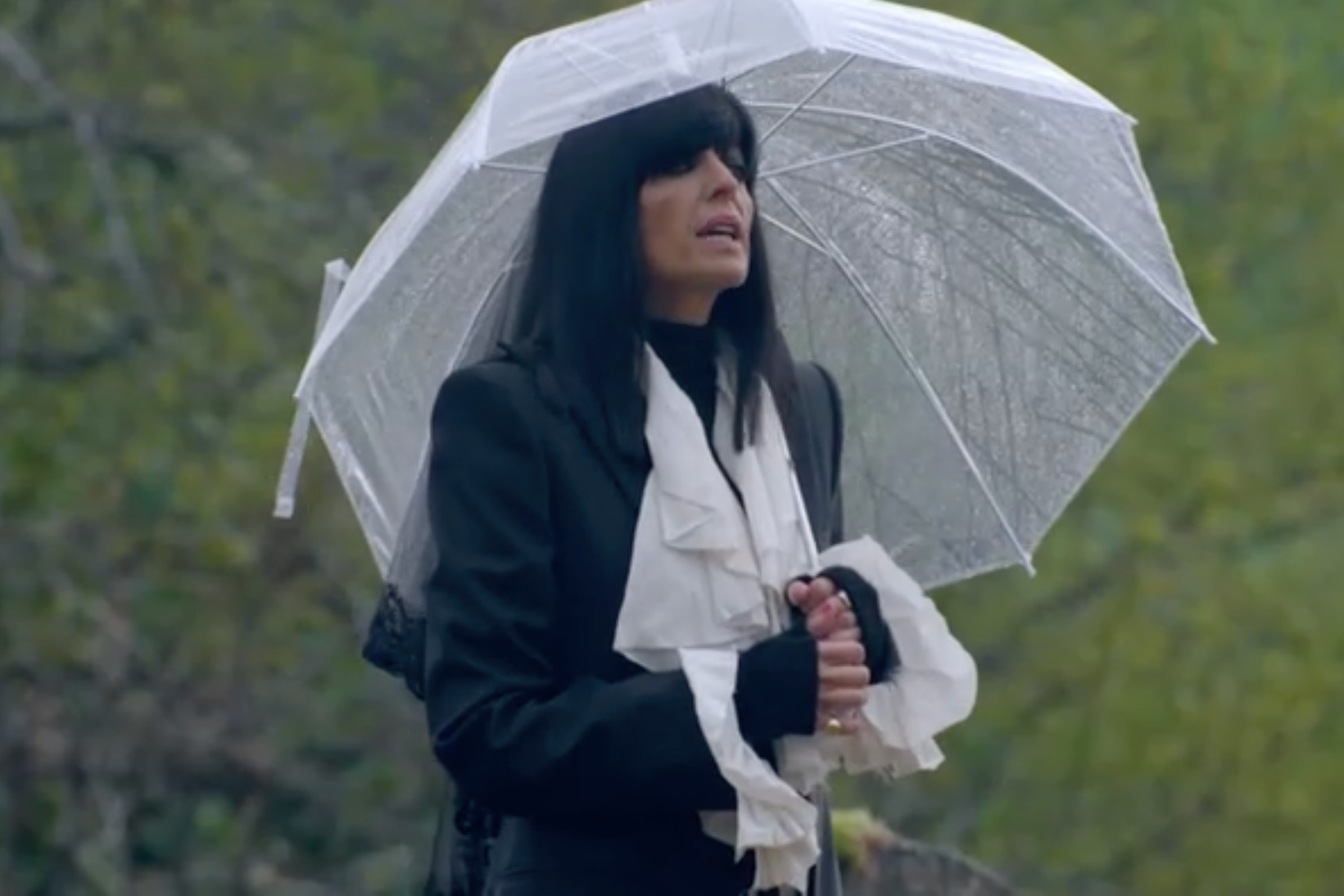 Fingerless gloves made an appearance in episode two