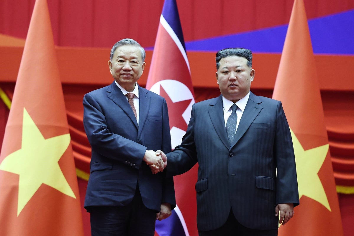 The world leaders attending North Korea’s 80th anniversary of ruling party