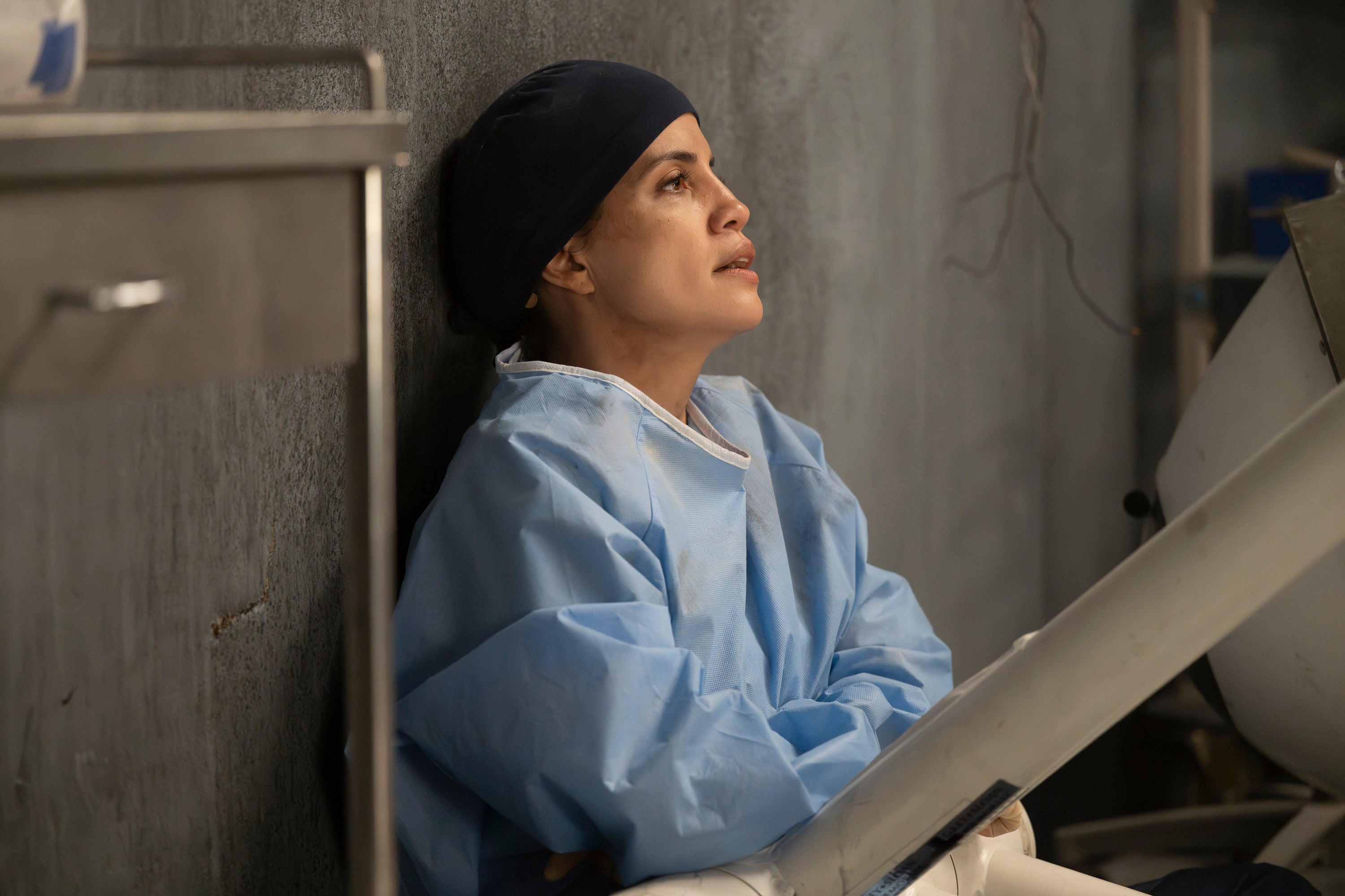 Natalie Morales as Dr. Monica Beltran in 'Grey's Anatomy' season 22 premiere