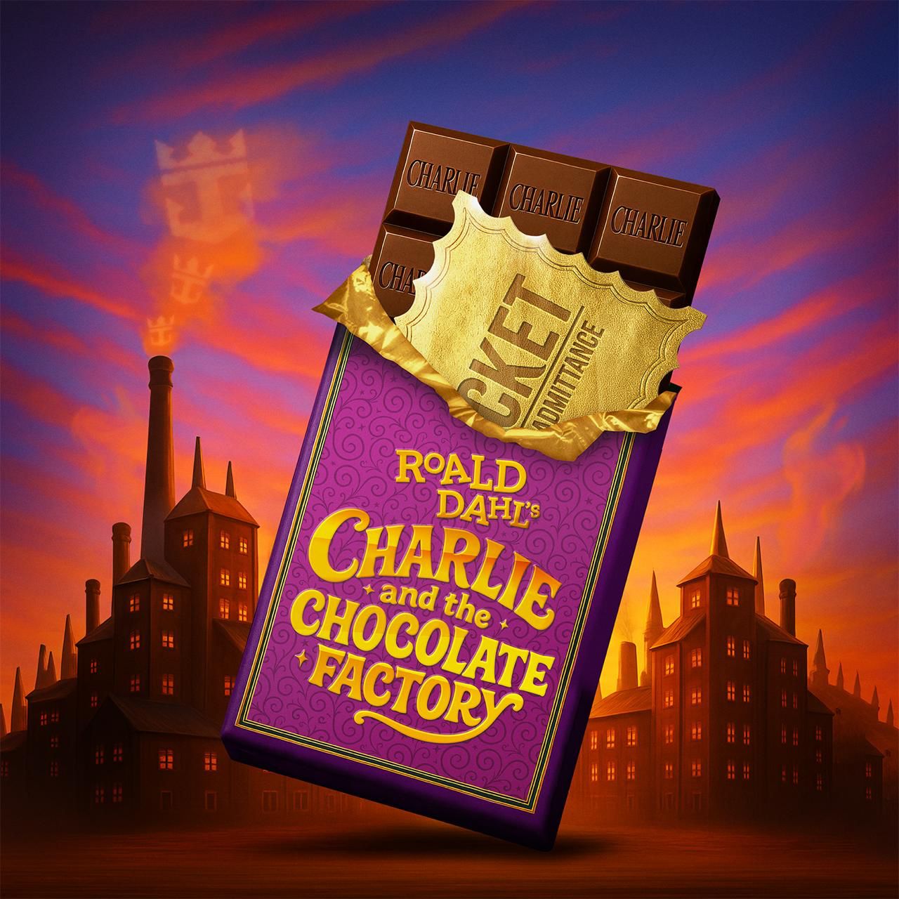 Charlie and the Chocolate Factory will be performed aboard Legend of the Seas