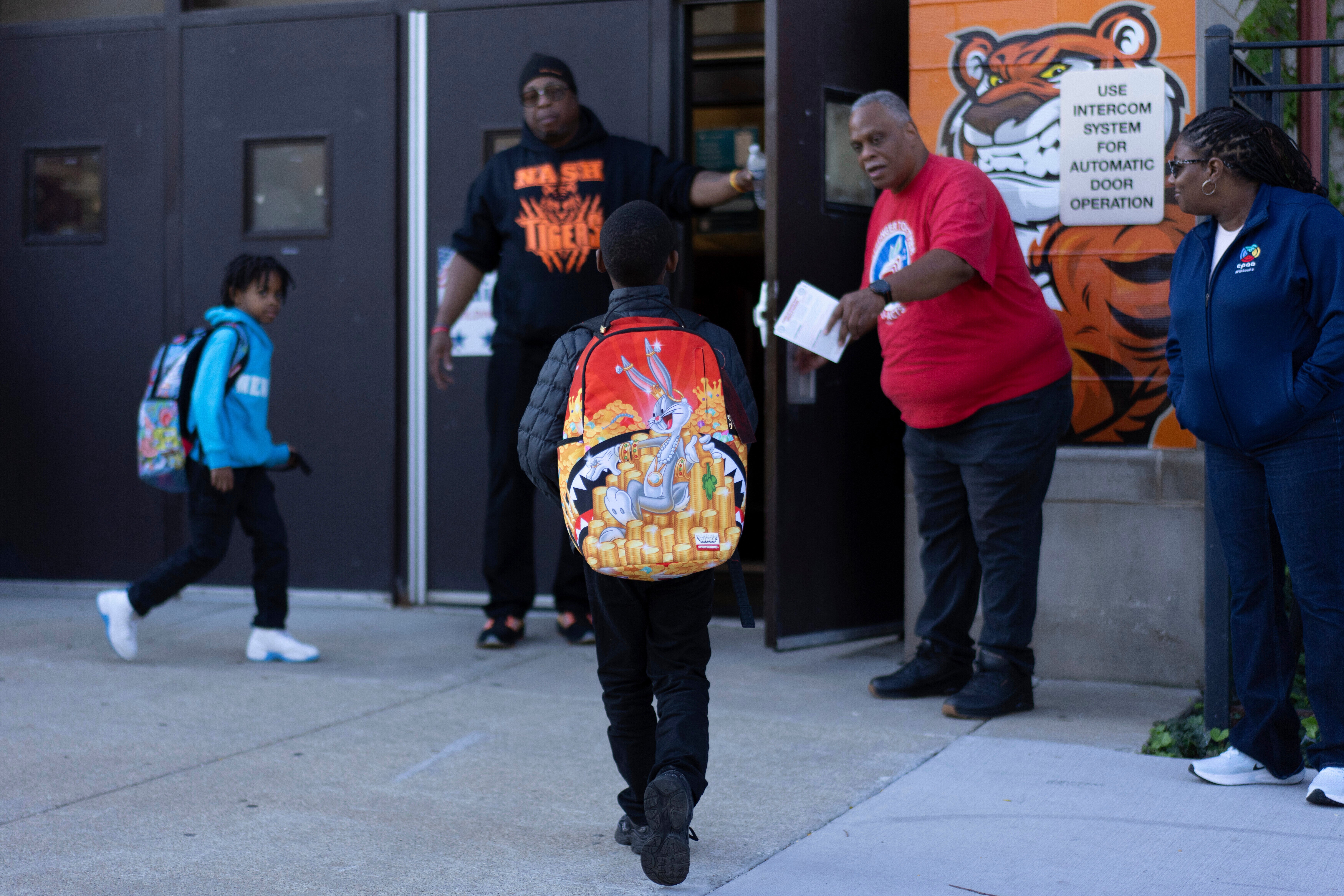 The Department of Homeland Security said in a press release on Tuesday that ICE officers do not target schools