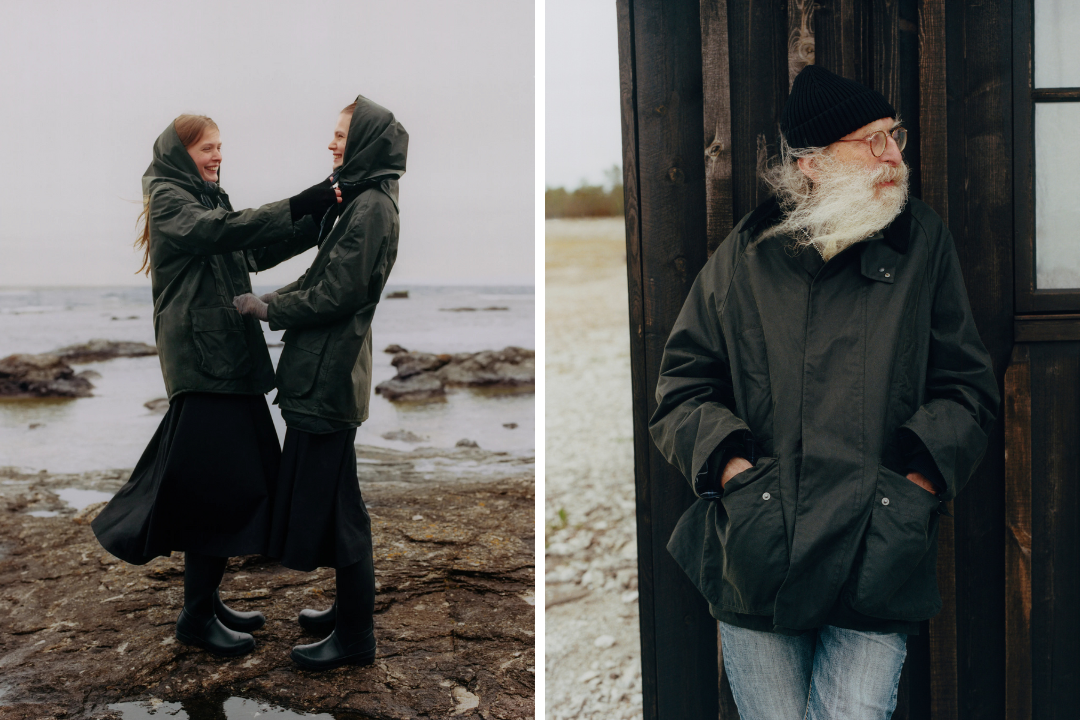 <p>Barbour and Arket have paired up on a cosy collection</p>