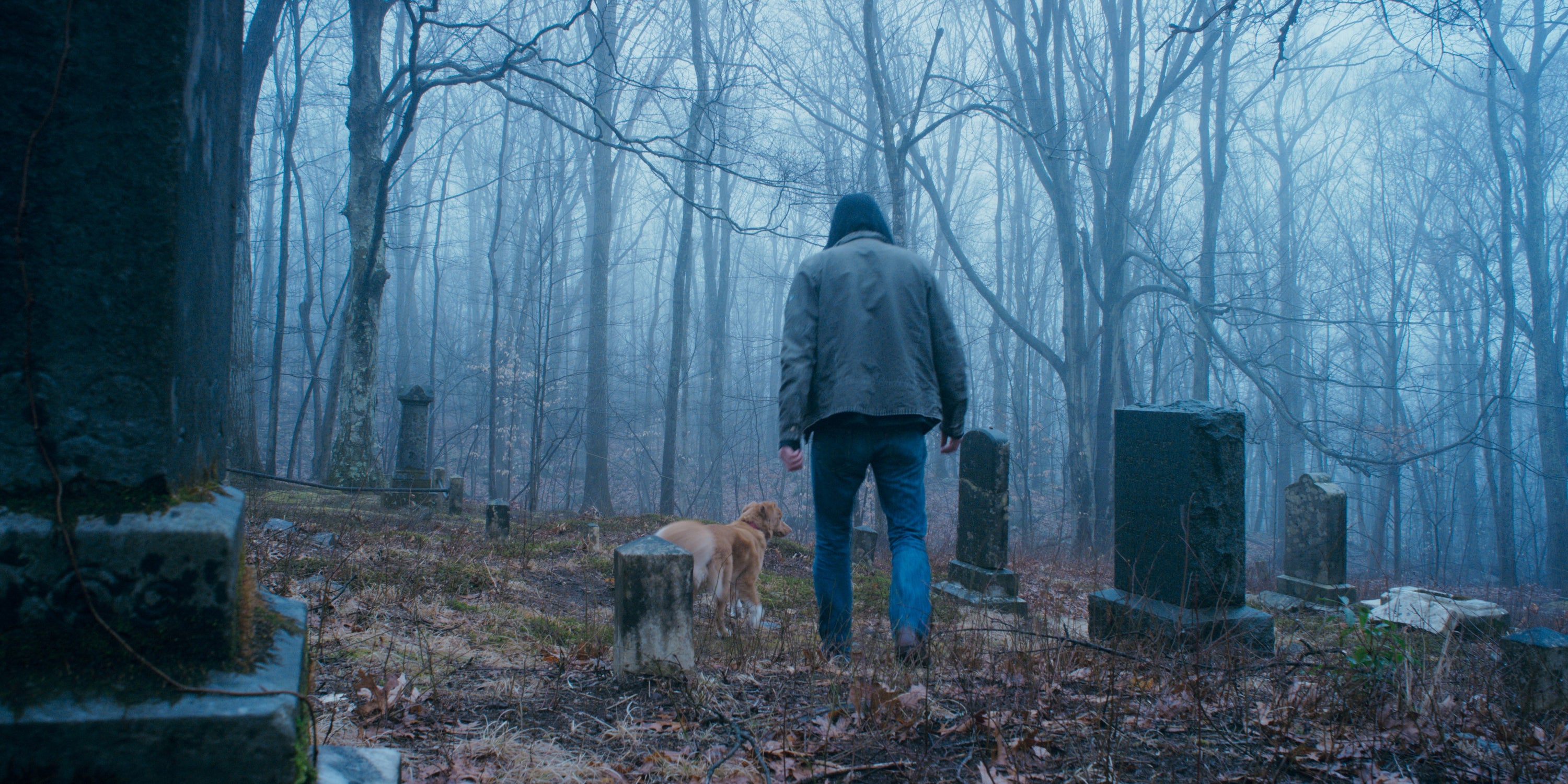 Indy as Indy and Shane Jensen as Todd in ‘Good Boy’