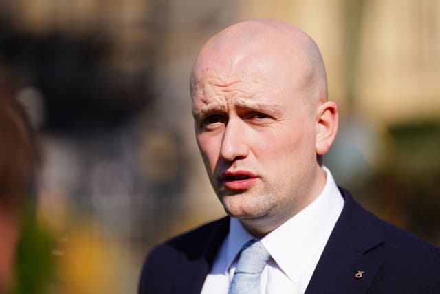 SNP Westminster leader Stephen Flynn will say the Prime Minister has broken his promises to improve the UK (James Manning/PA)