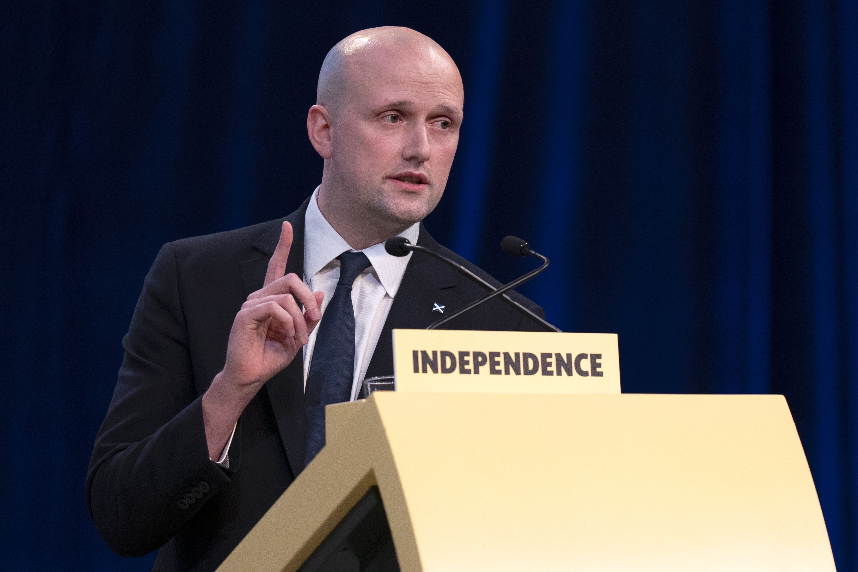 The SNP’s Westminster leader opened the conference on Saturday (Jane Barlow/PA)