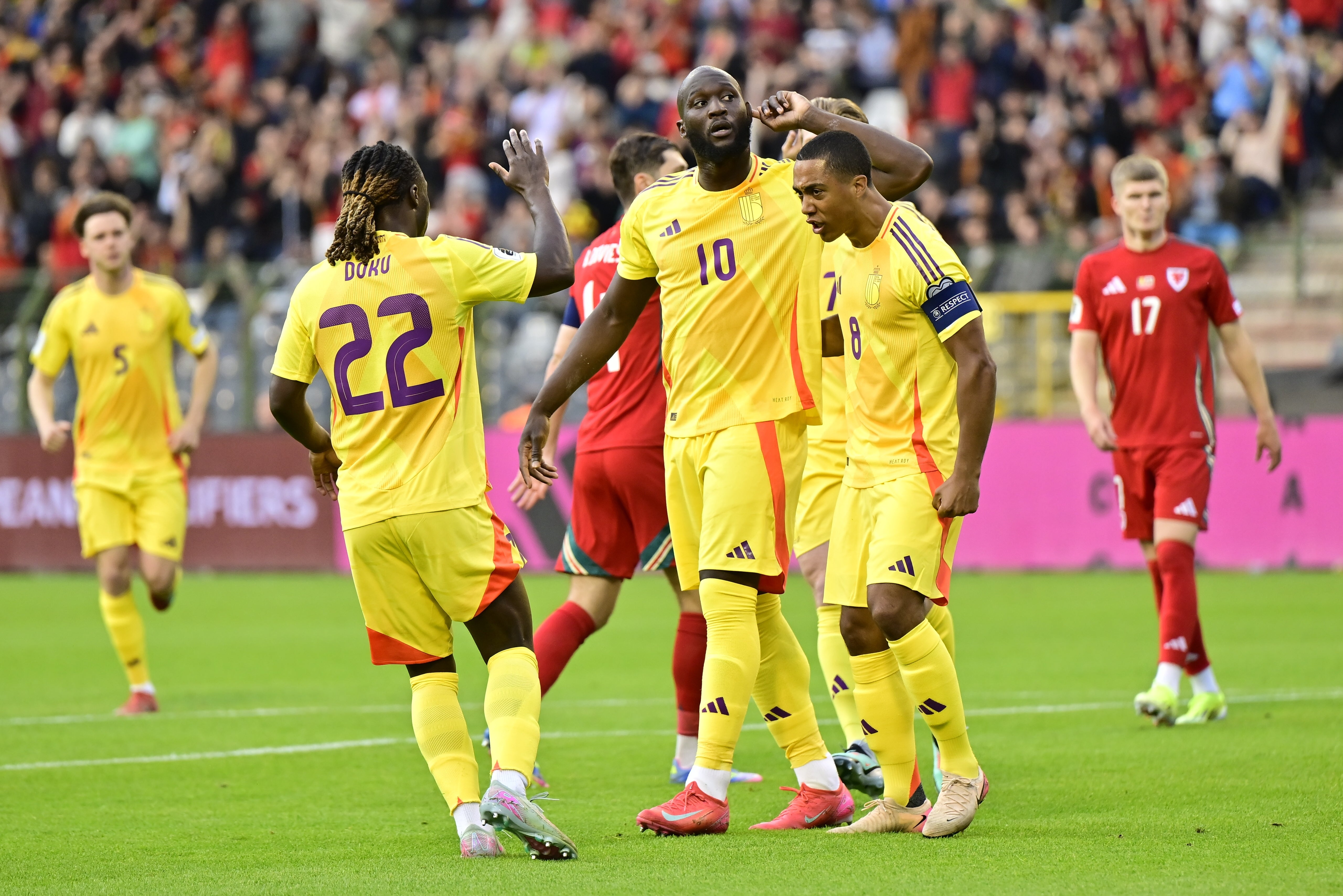 Belgia mengunjungi Cardiff pada hari Senin setelah mengalahkan Wales 4-3 dalam laga kualifikasi Piala Dunia di Brussels empat bulan lalu (PA)