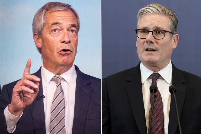 <p>Sir Keir Starmer is said to be considering blaming tax rises in the upcoming Budget on Nigel Farage and Brexit</p>