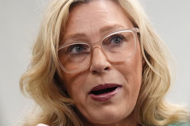 Gillian Martin spoke at a fringe event at the SNP conference (Andrew Milligan/PA)