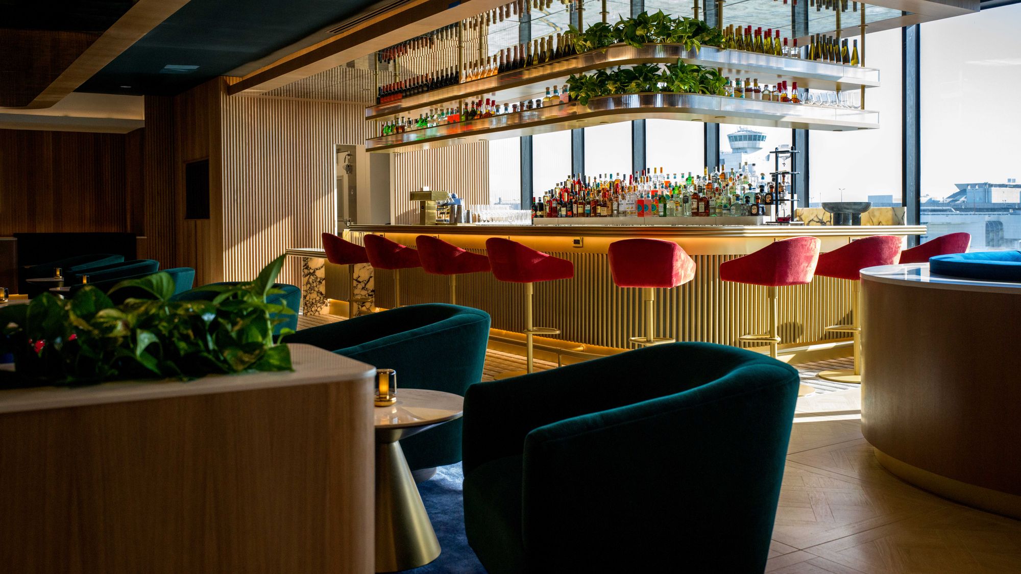 Ted describes the Miami bar as 'a gold-hued showstopper'