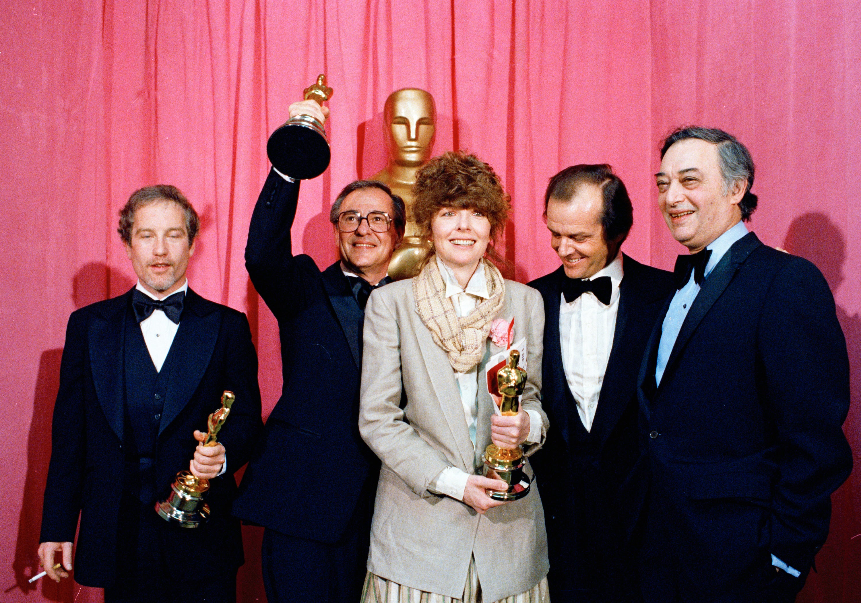 The Oscar for best actress given to her for her role in Woody Allen’s 1977 film Annie Hall , in which she played the starring role