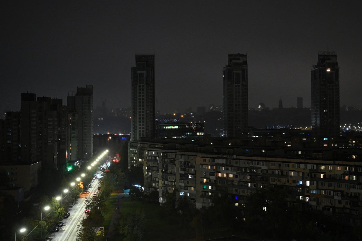 Power restored to Kyiv homes after Russian bombardment on Ukraine’s energy grid