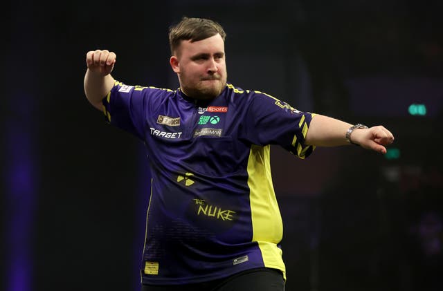 <p>Luke Littler has said he would go into the I’m A Celebrity jungle for the ‘right price’ (Nigel French/PA)</p>