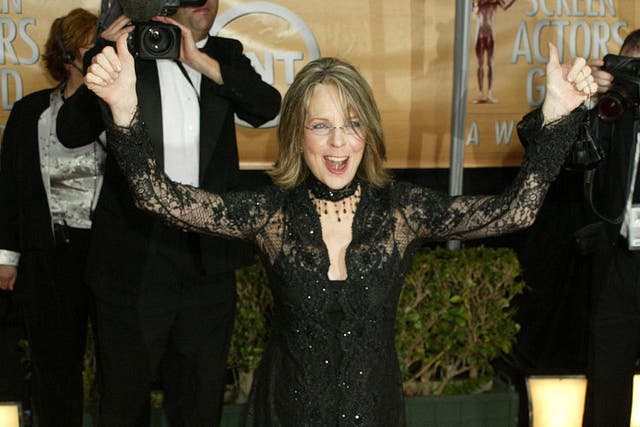 File photo dated 22/02/04 of actress Diane Keaton (Francis Specker/PA)