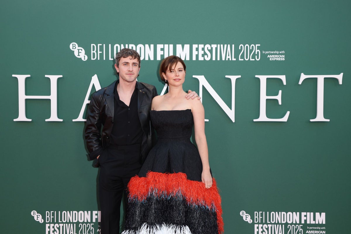 Paul Mescal praises Hamnet co-star’s ‘raw’ performance at London Film Festival