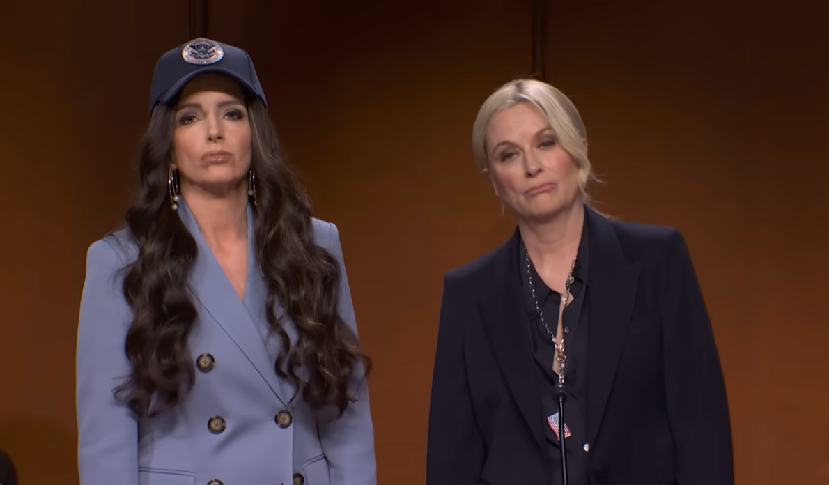 <p>Tina Fey and Amy Poehler played Department of Homeland Security Director Kristi Noem and Attorney General Pam Bondi</p>
