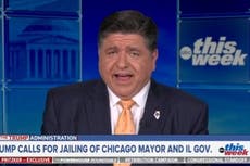‘Come and get me’: Illinois Gov. Pritzker dares Trump to carry out threat as Vance says Insurrection Act is on the table