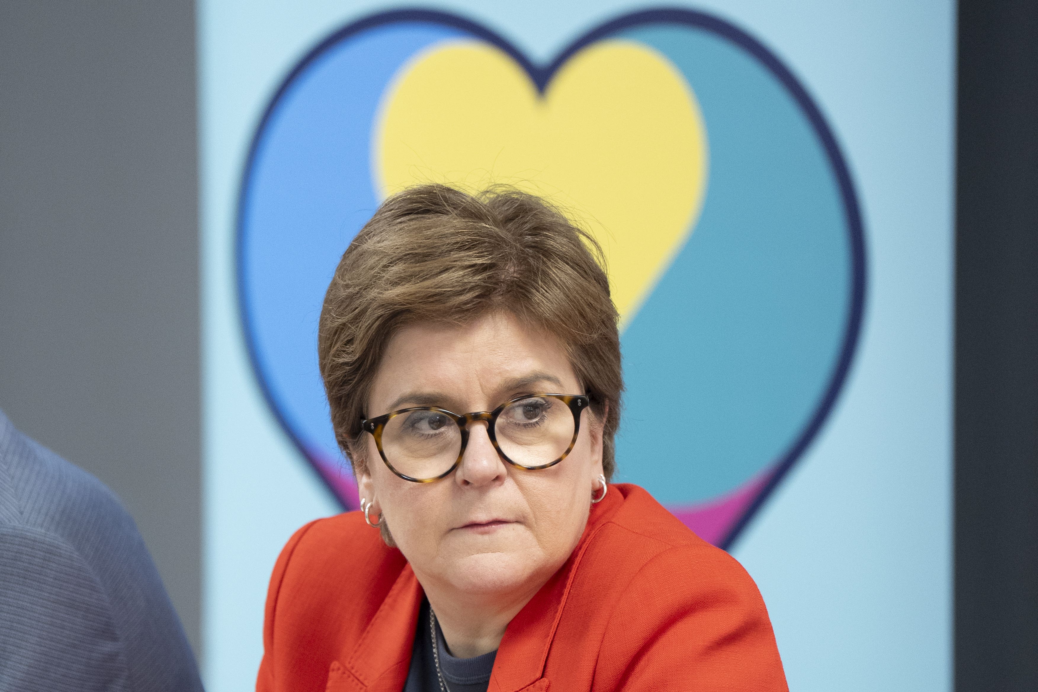 Former first minister Nicola Sturgeon at a fringe event for The Promise Scotland and Who Cares? Scotland during the second day of the SNP annual conference (Jane Barlow/PA)