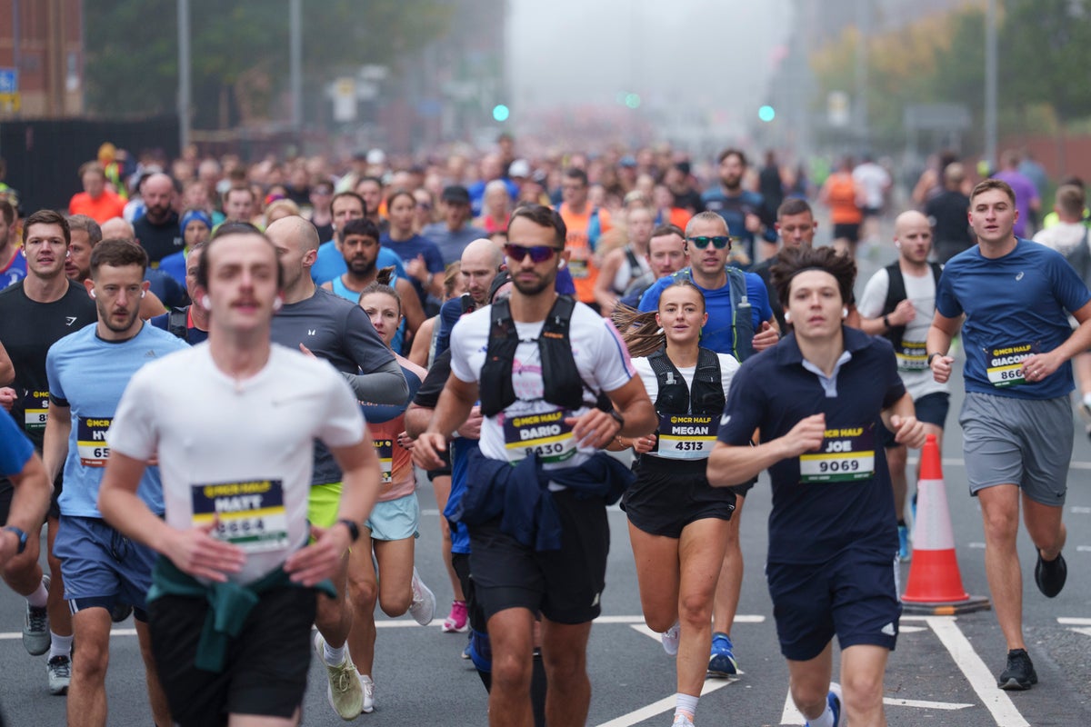 Runner at the 2025 Manchester Half