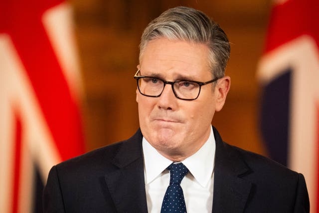 Sir Keir Starmer is facing pressure to answer questions about why the case collapsed (James Manning/PA)