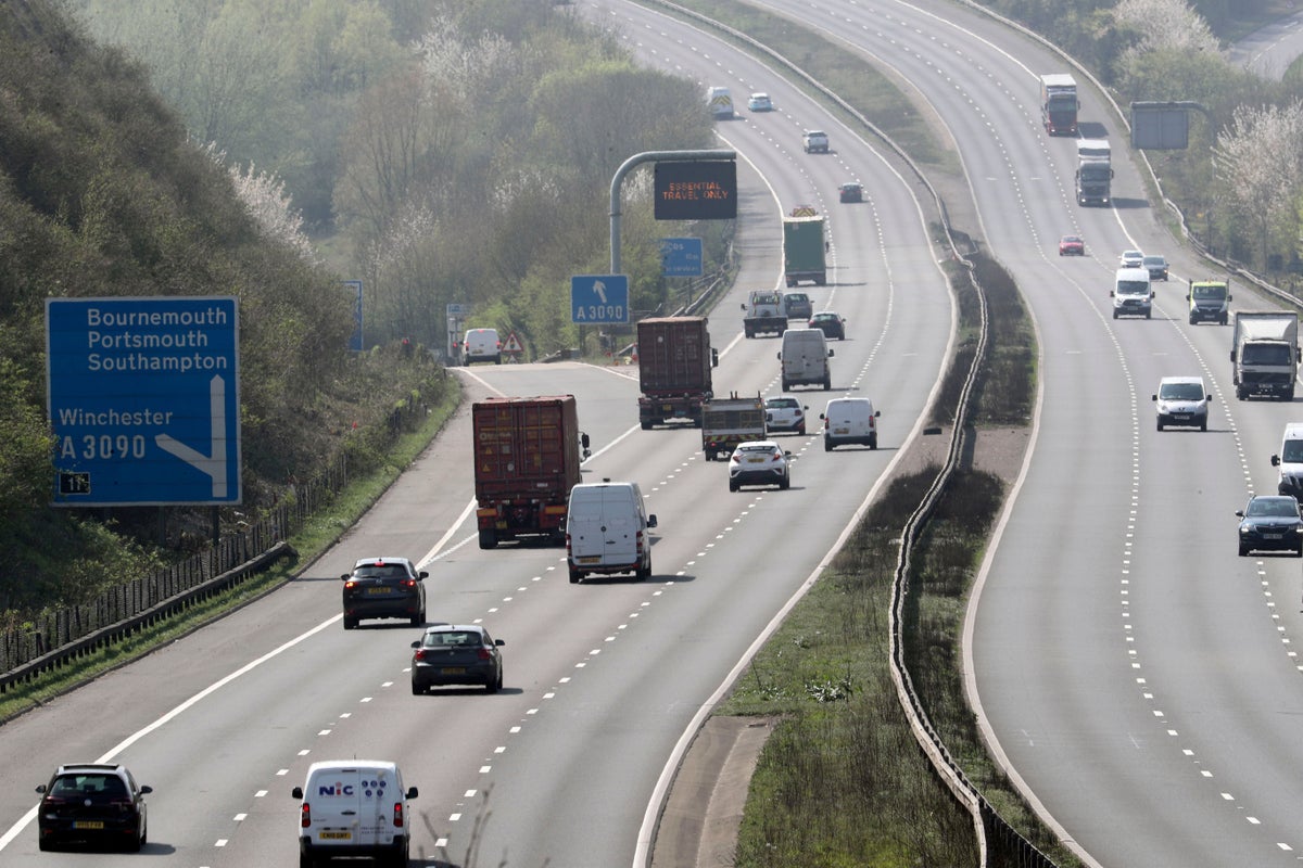 Full UK motorway closures for October 2025