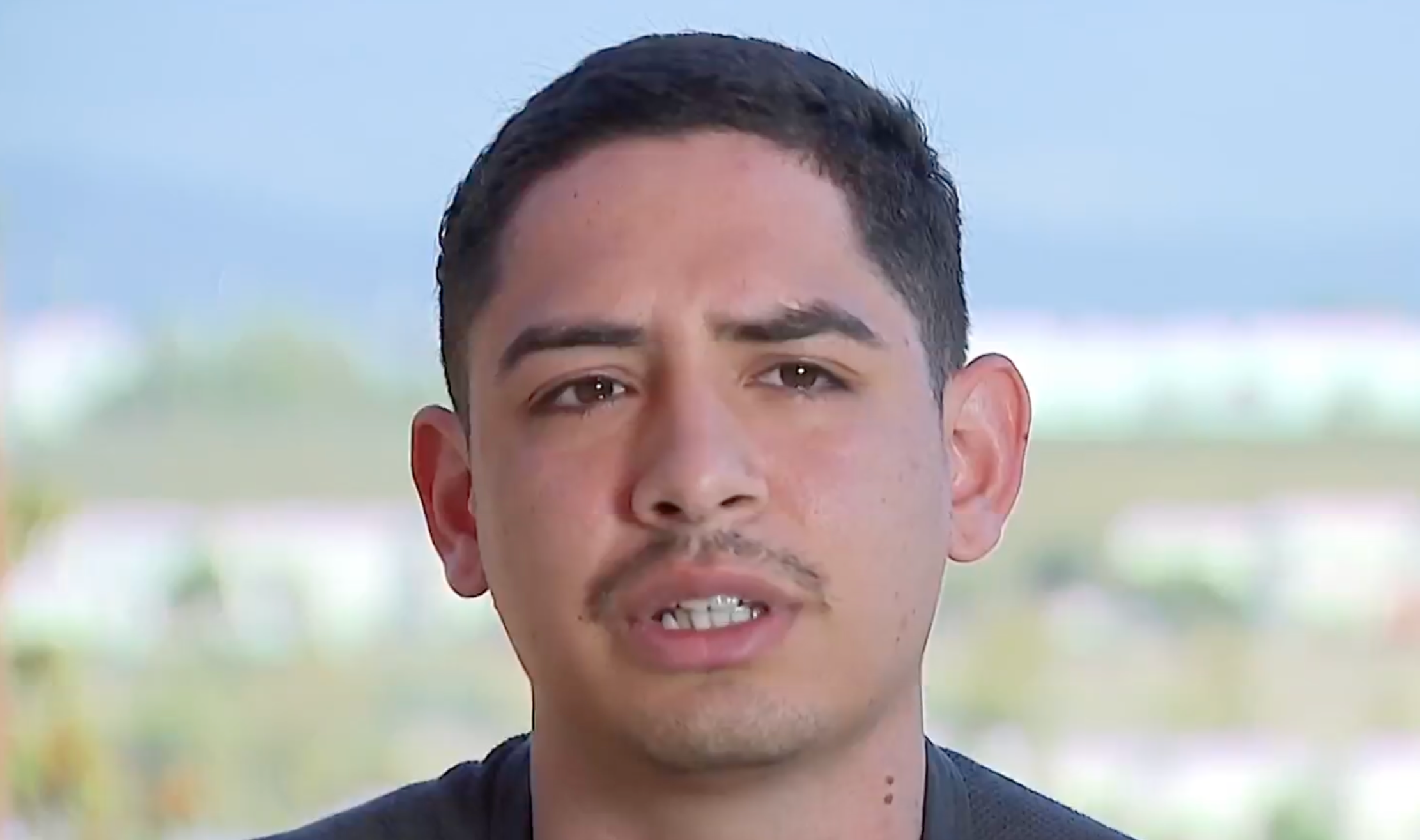 U.S. Marine Steve Rios tells NBC that only god knows if and when his parents will be freed