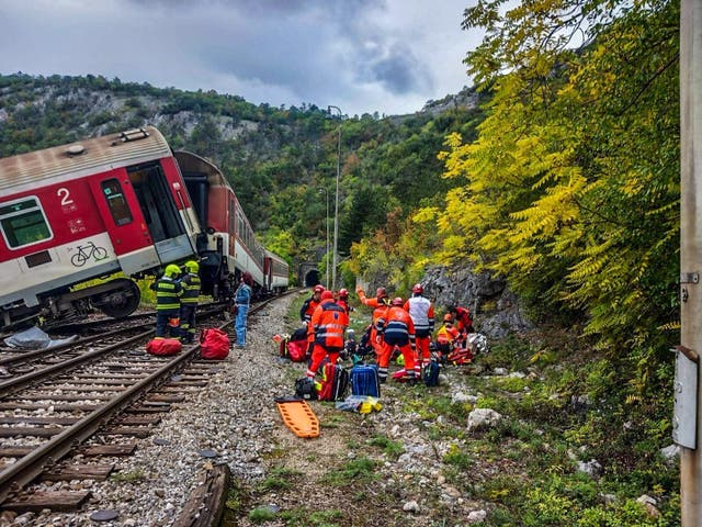 Slovakia Train Crash