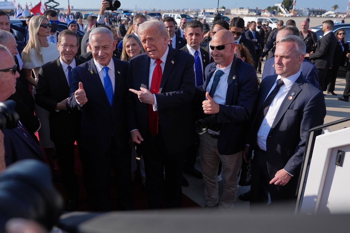 Trump calls for ‘ultimate prize of peace in the Middle East’ after Israeli hostages released