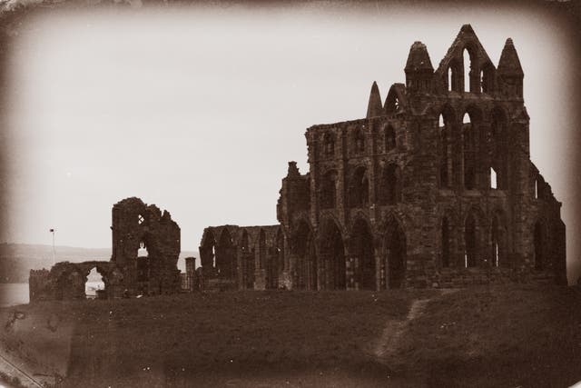 <p>The ruins of Whitby Abbey hold dark secrets lurking in the shadows</p>